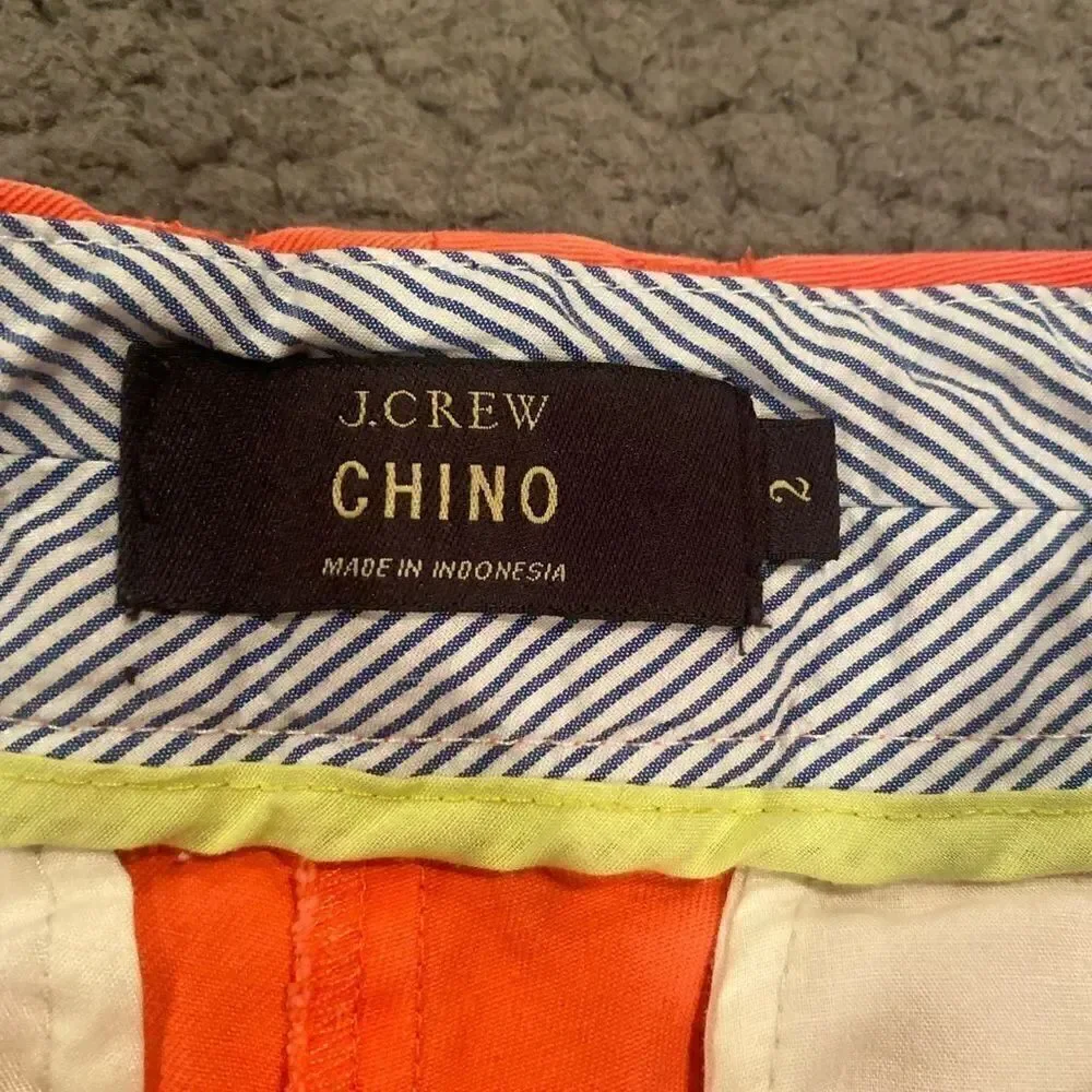 J. Crew Chino Shorts Size 2